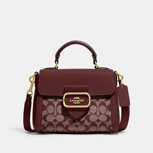 95. Coach Morgan Top Handle Satchel In Signature Chambray
BESTSELLER